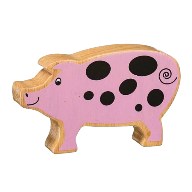 Leksak Gris i Trä
