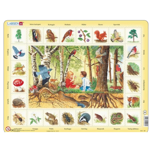 Pussel Natur Skogen 48 bitar