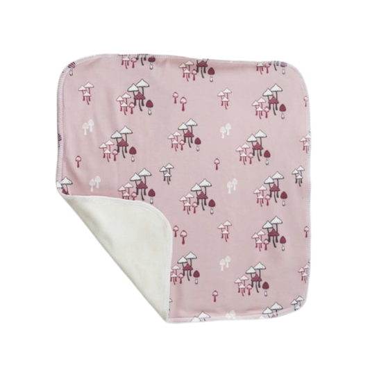 Snuttefilt Svampar Rosa - By Lelou