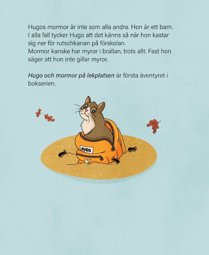 Hugo and Grandma at the Playground - Book for ages 3-6