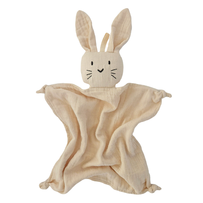 Snuttefilt Kanin Sandshell