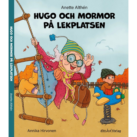 Hugo och Mormor på Lekplatsen - Bok 3-6 år