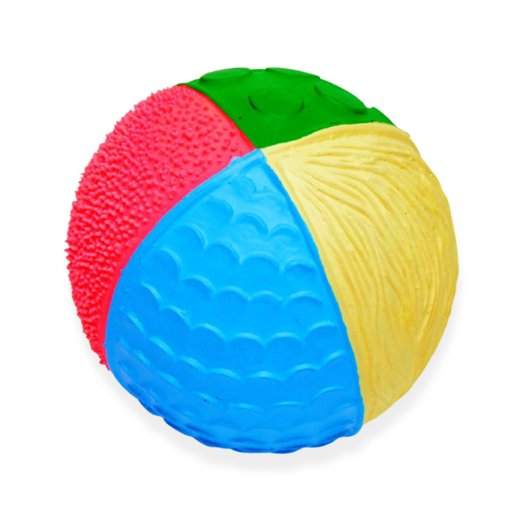 Sensorisk boll i naturgummi