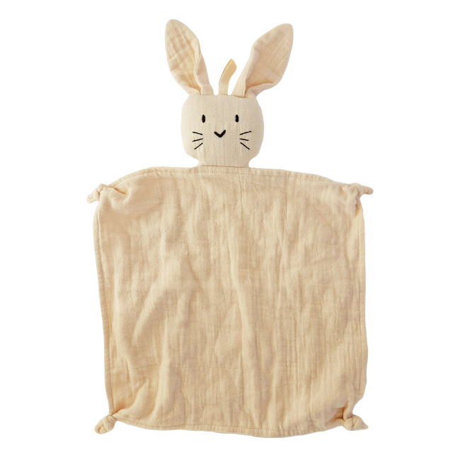 Snuttefilt Kanin Sandshell