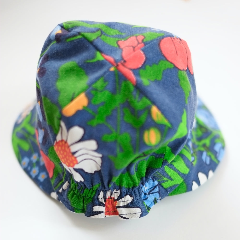 Sun Cap - Organic Cotton/Hemp - Denim Dark Blue