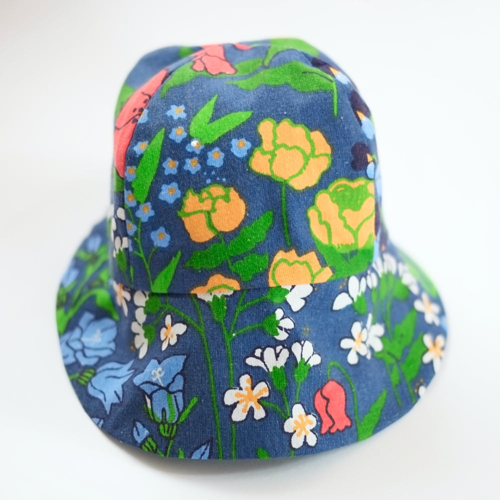 Sun Cap - Organic Cotton/Hemp - Denim Dark Blue