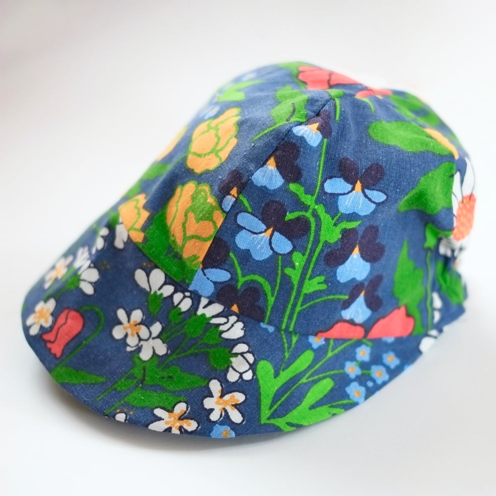 Sun Cap - Organic Cotton/Hemp - Denim Dark Blue