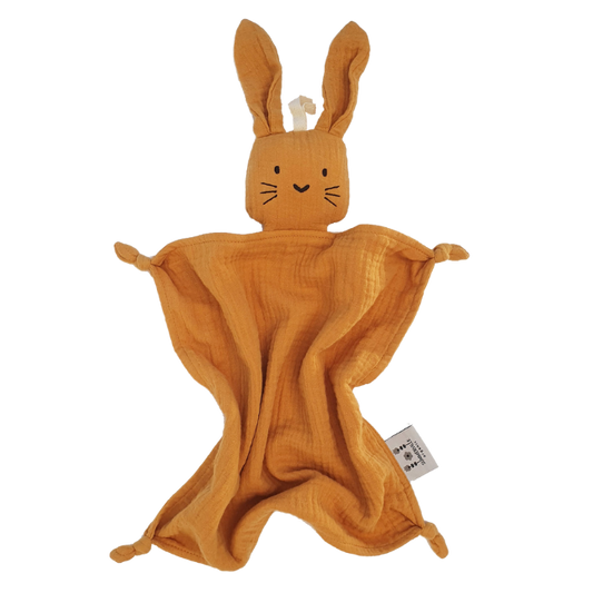 Snuttefilt Kanin Orange